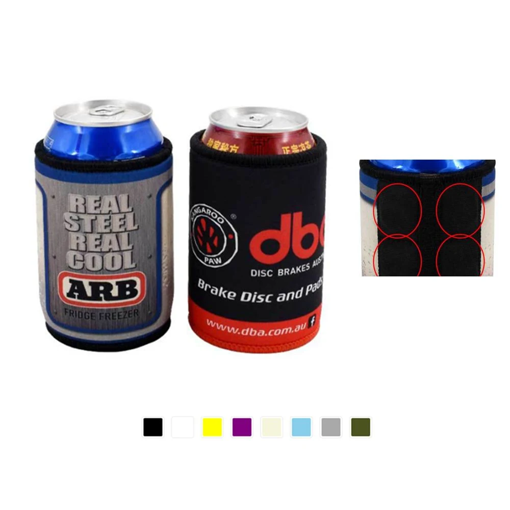 Neoprene Bottle Can Cooler, custom koozie with logo imprint 1