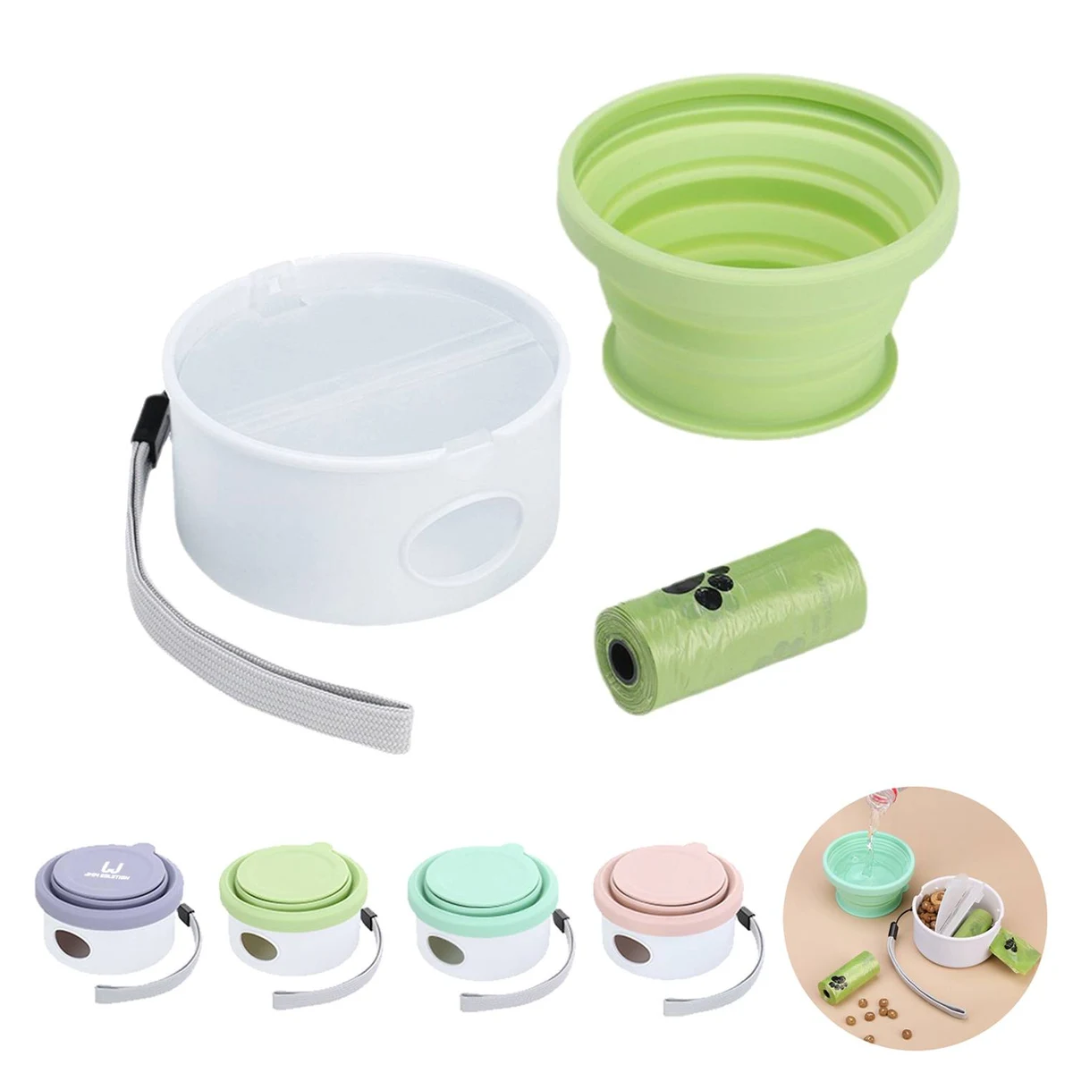 3 In 1 Multifunctional Pet Feeding Bowl 1