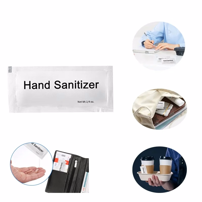 Disposable hand sanitizer