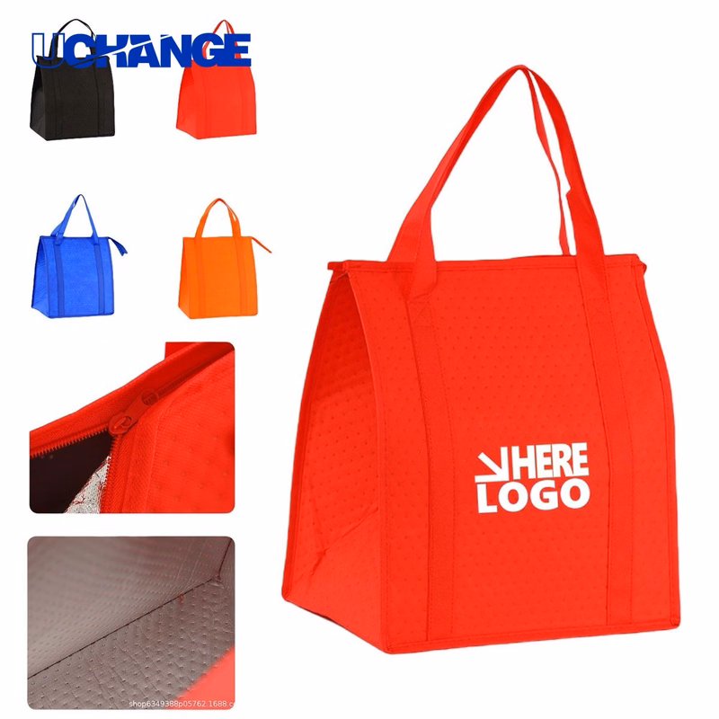 Insulated Grocery Bag with Zipper
