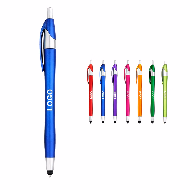 Slim Click Pen With Imprint Area