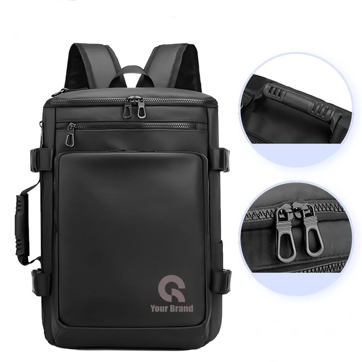 Multifunction Durable Laptop Backpack All-Over Printing 1