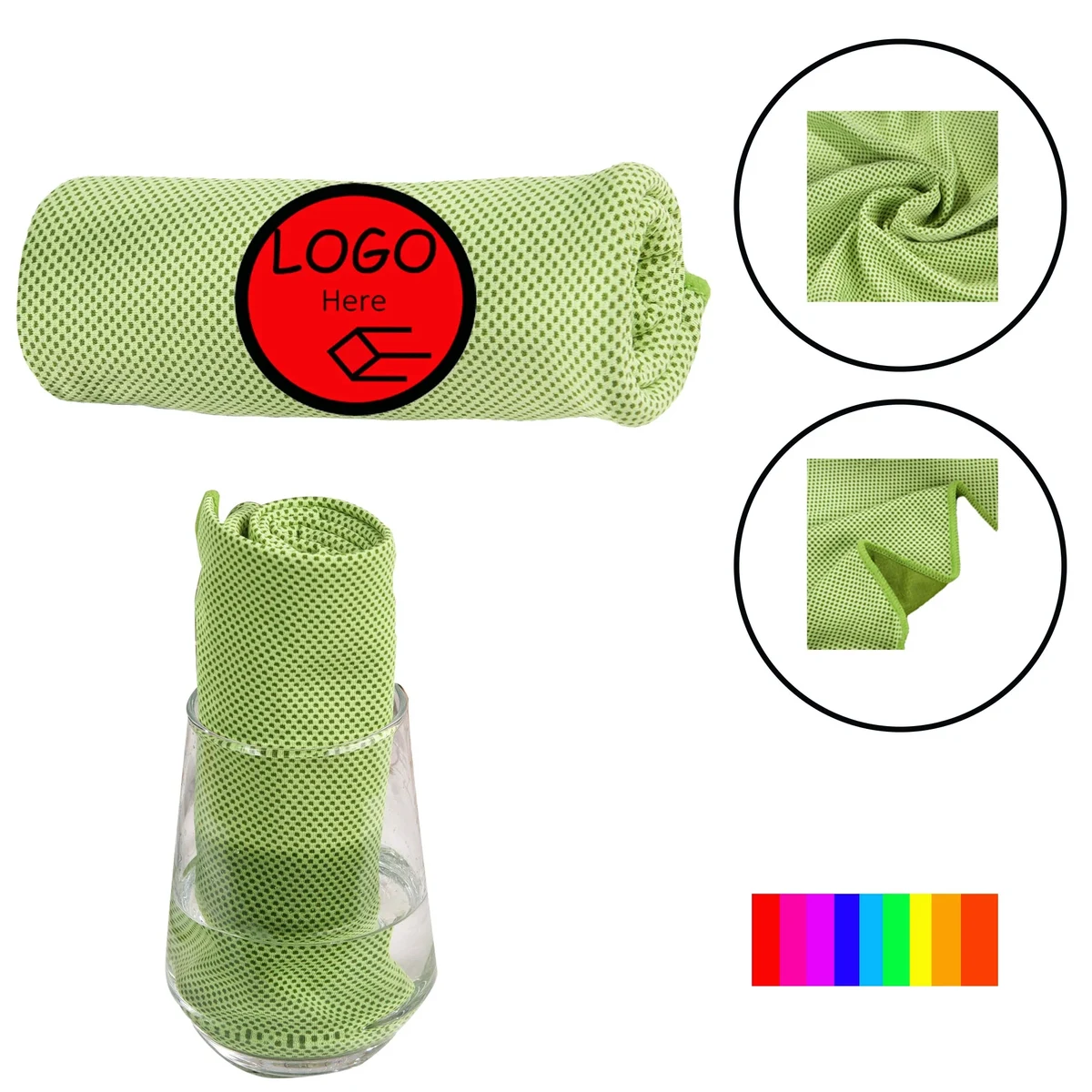 35" Exercise Quick Dry Cooling Towel 1