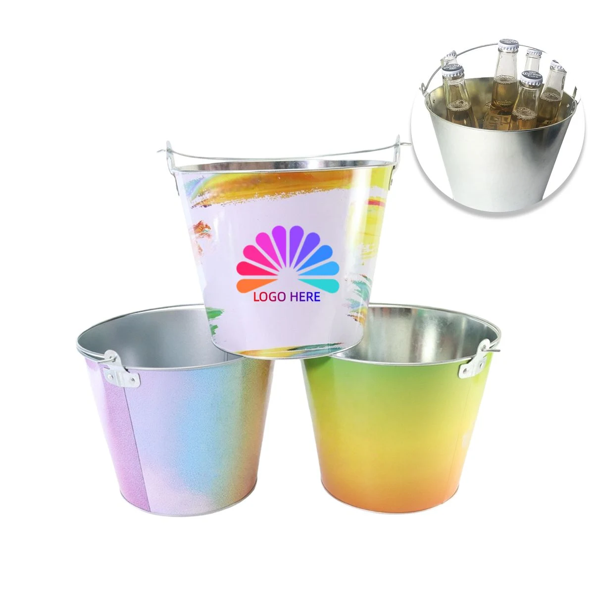 Full Color 170oz Ice Bucket 1