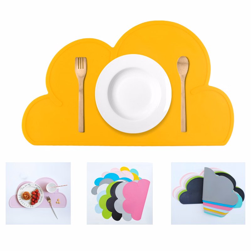 Children Silicone Non-slip Insulation Placemat