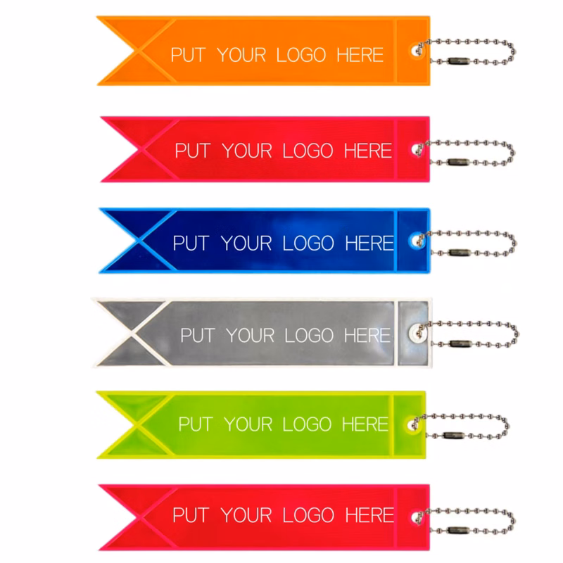 Reflective Saddle Tag for Bicycle