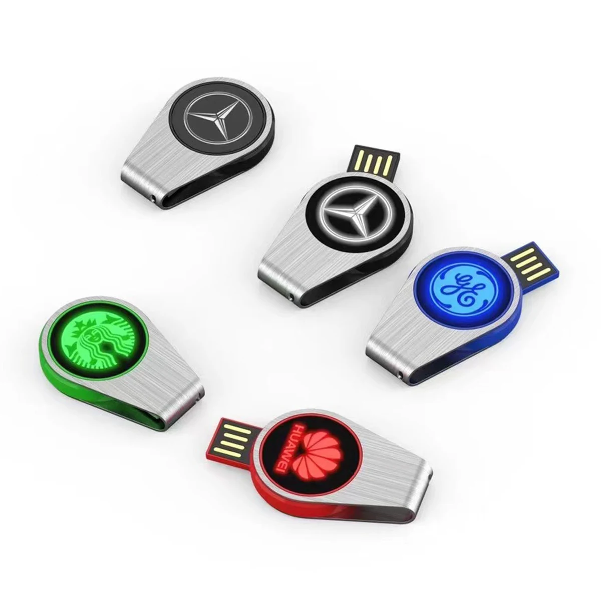 Light Up Round Swivel Drive (32 GB) 1