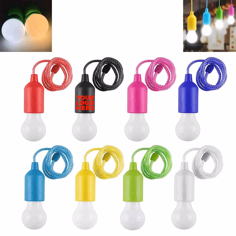 Adjustable LED Pull Cord Light Bulb
