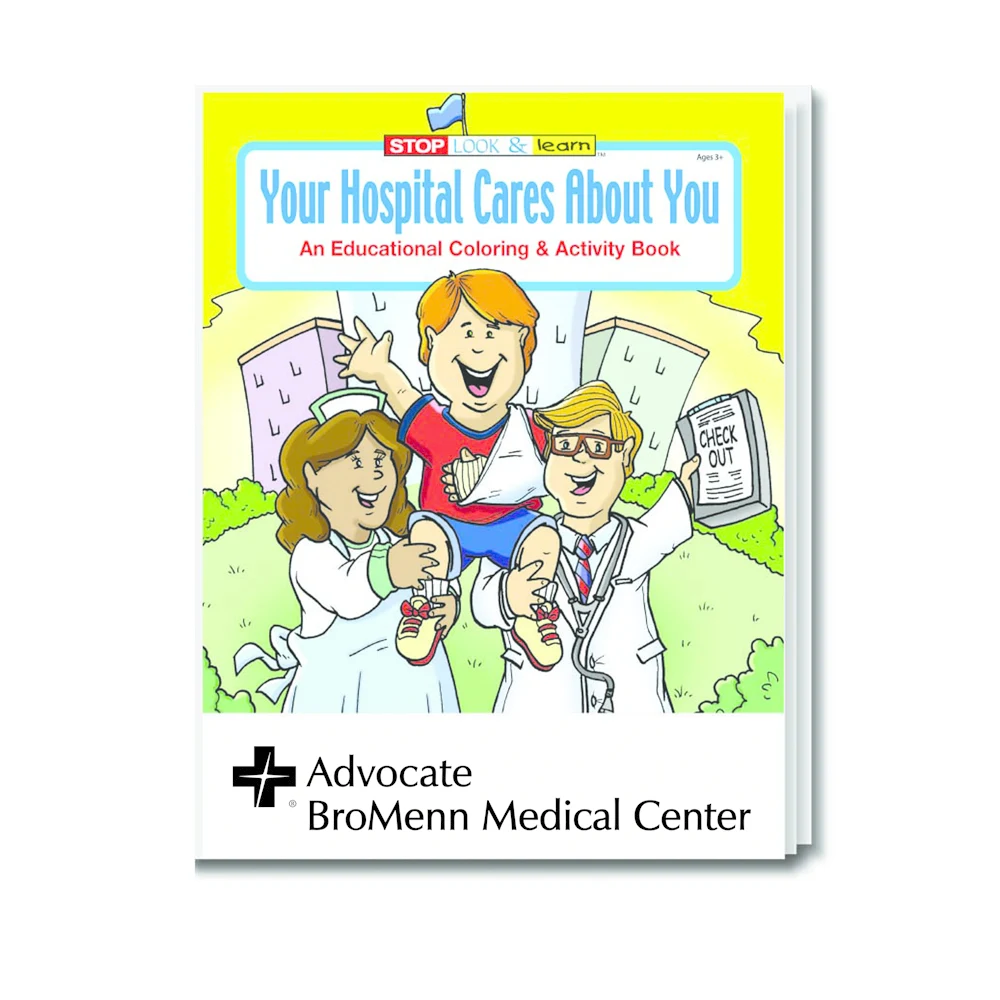 Your Hospital Cares About You Coloring Book 1