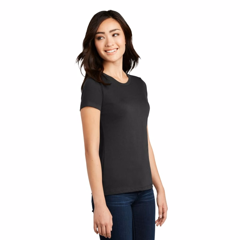 District Women's Perfect Blend CVC Tee.