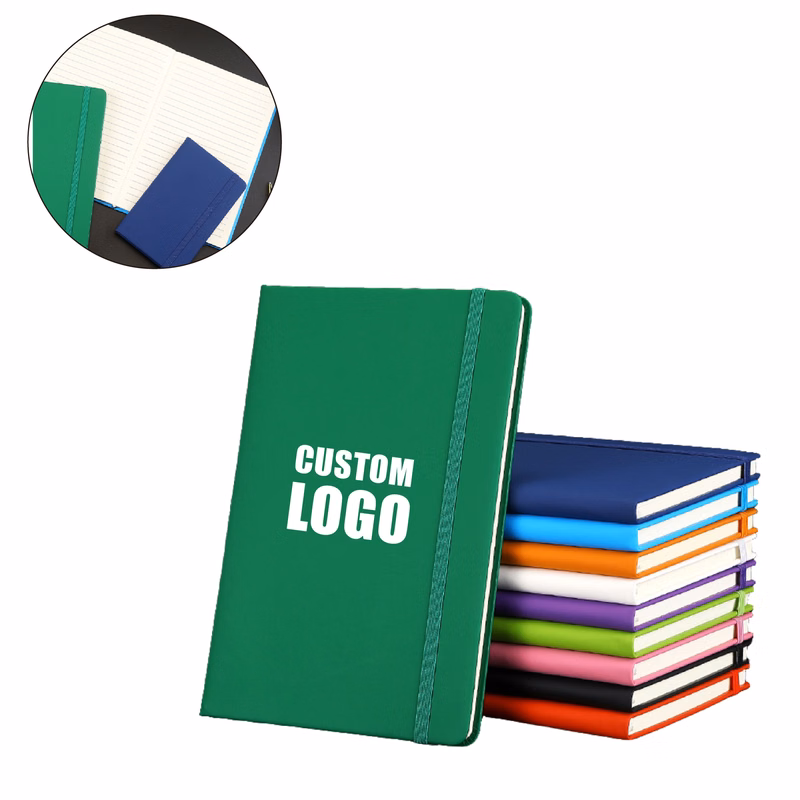 A5 PU Leather Notebook Journal for Office School Writing