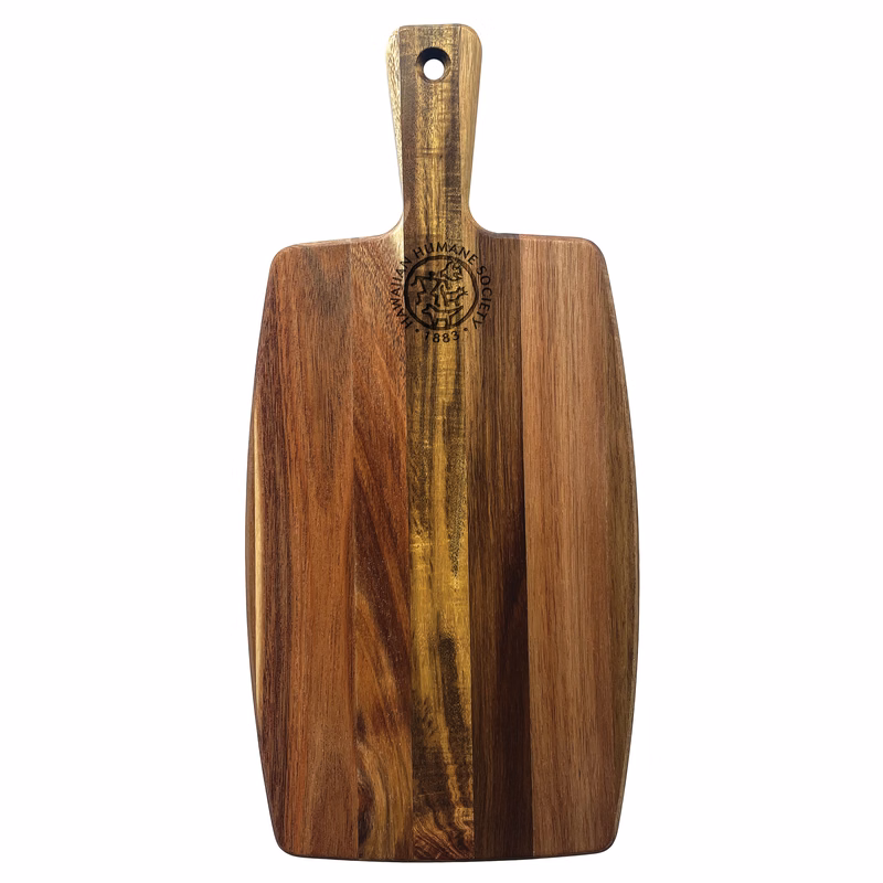 Acacia Paddle Cutting Board
