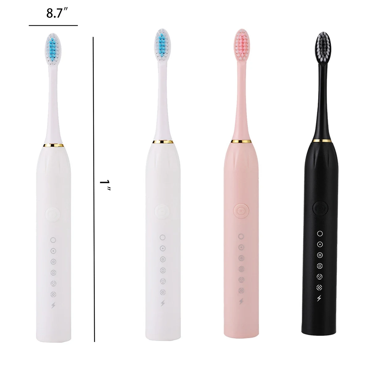 MOQ20 6 Modes Smart Soft Electric Toothbrush 1