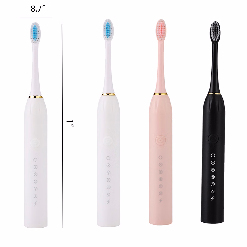 MOQ20 6 Modes Smart Soft Electric Toothbrush