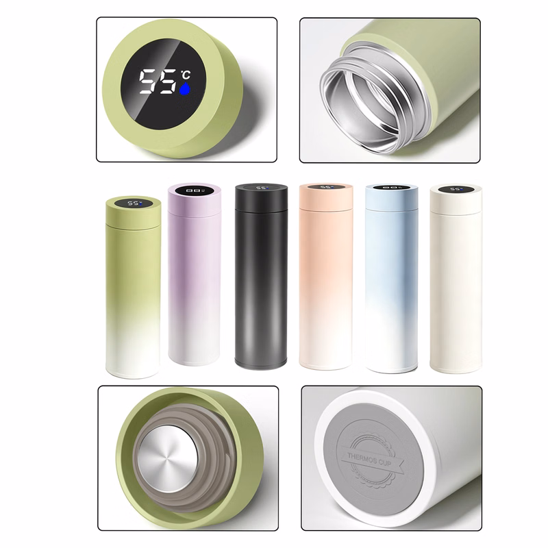 Temperature Display Insulated Bottle