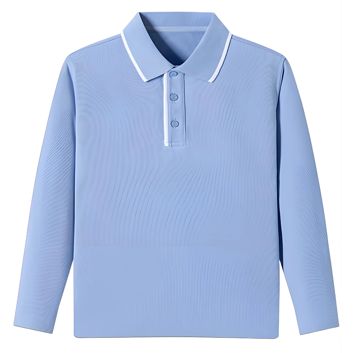 Custom Kids Long Sleeve Polo Shirt British Style 1
