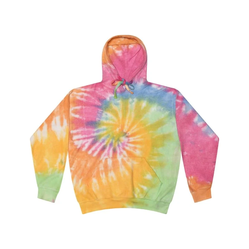 Tie-Dye Unisex Cloud Hooded Sweatshirt 1