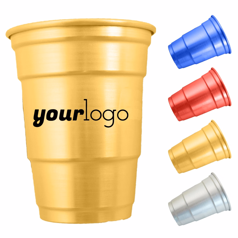 Eco-Friendly 16 oz Recyclable Aluminum Cup