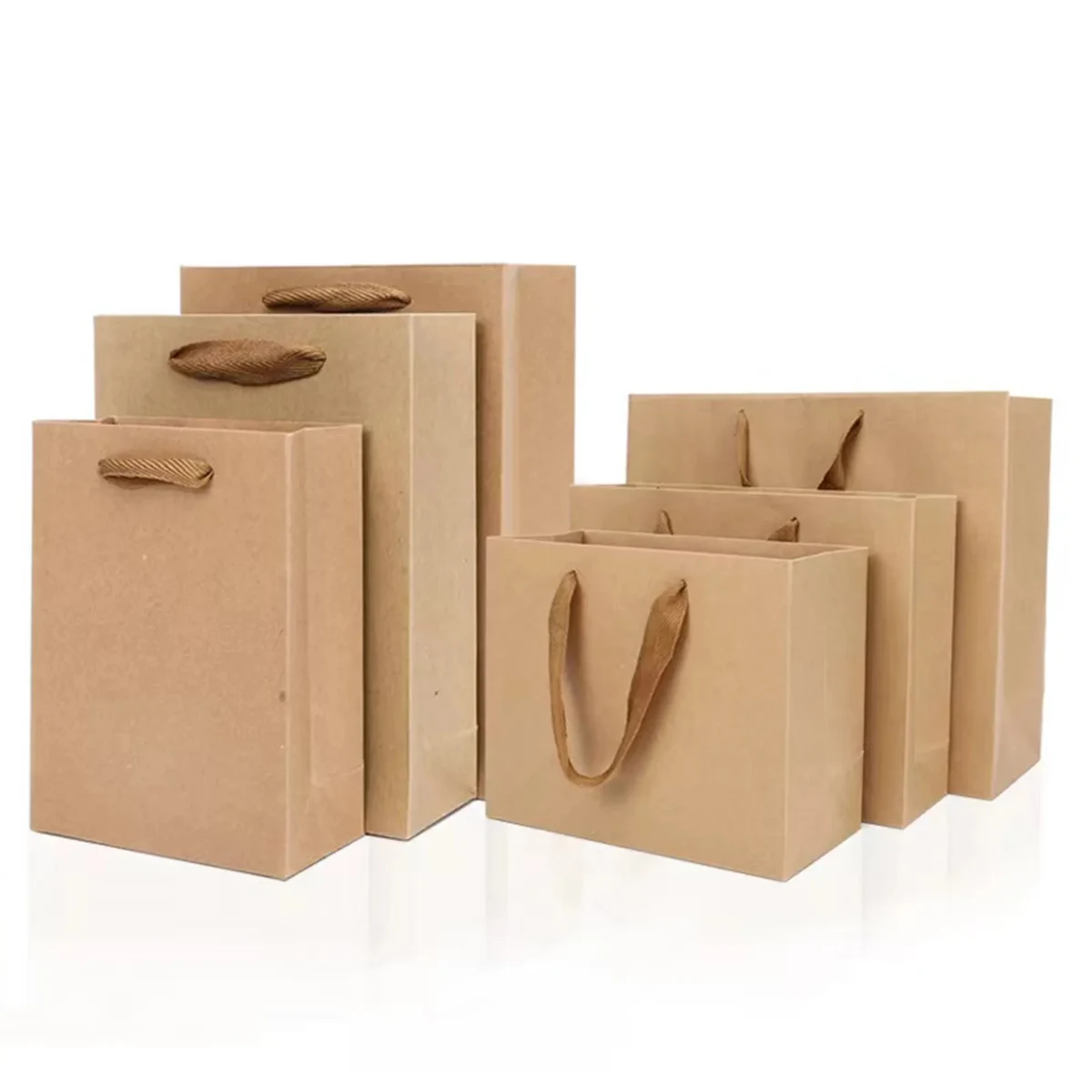 Gift Paper Grocery Bags 1