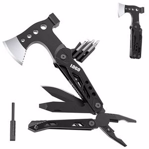 Hammer Axe Pliers Tool With Flint Multi Function Features