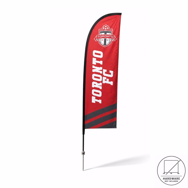 24Hr Express - Replacement Flag for 8.5' Small Feather Flag Kit, Full Color Graphics Double Sided