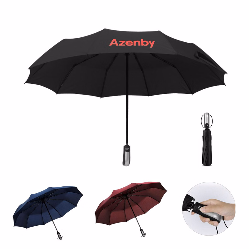 45" Arc Auto Open Folding Umbrella