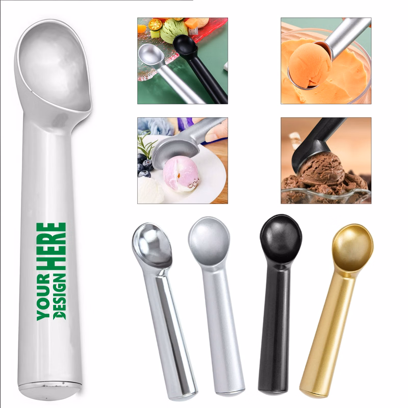 Ice Cream Spoon Made of Aluminum Alloy