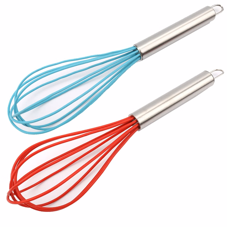 10-inch 5-wire Silicone Stainless Steel Egg Beater