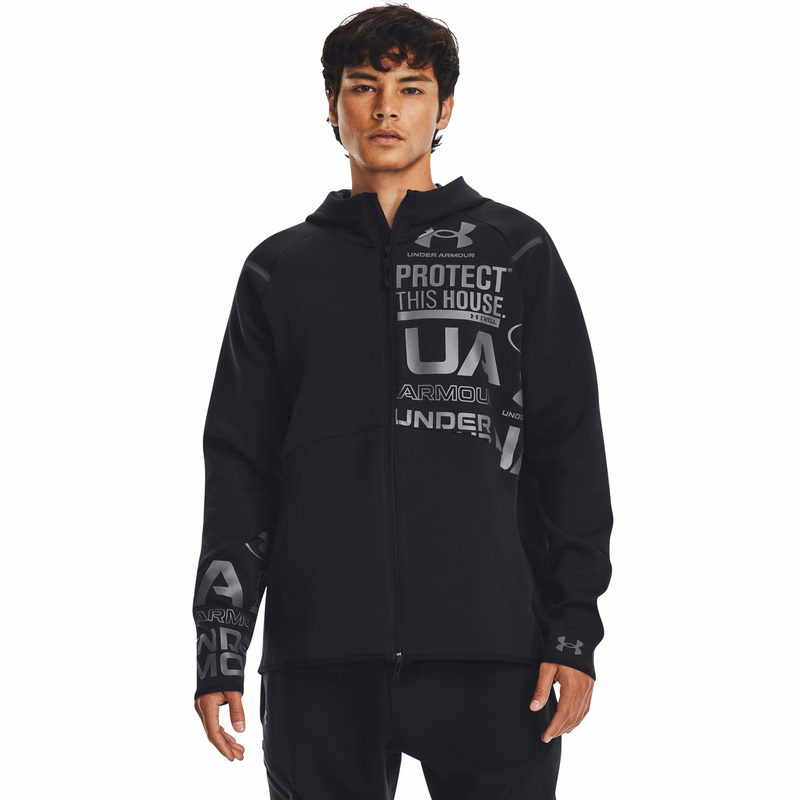 Men's UA Unstoppable Fleece Graphic Full-Zip 