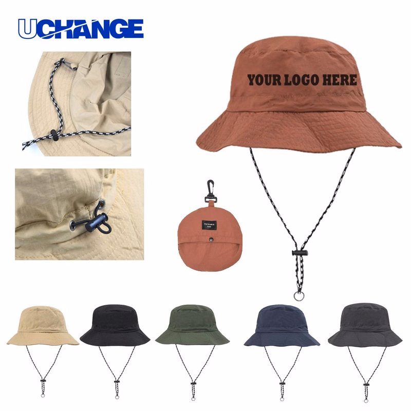 Wide Brim Sun Bucket Hat