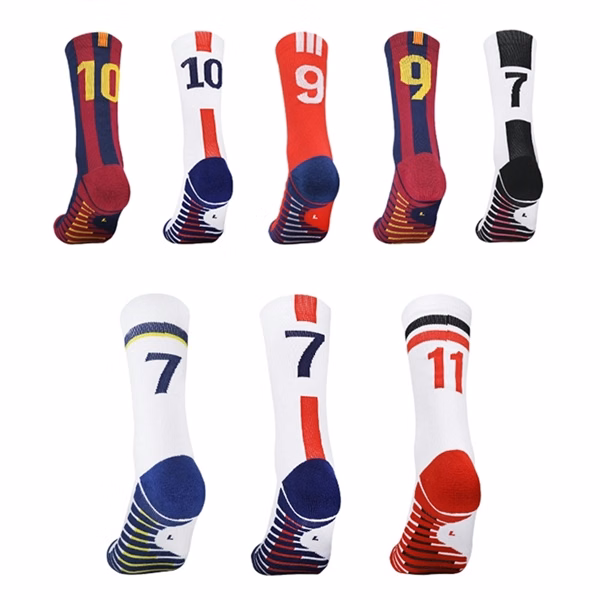Team Sports Number Socks