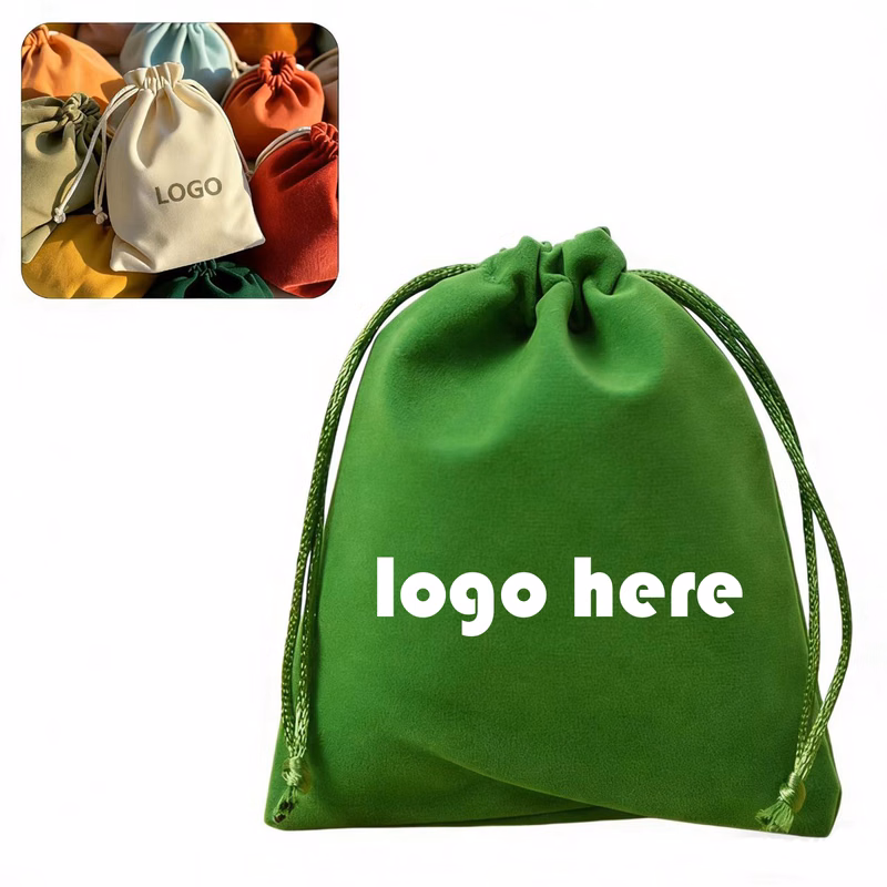 Custom Velvet Drawstring Bag