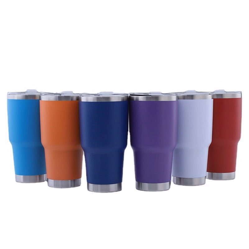 30Oz Tumbler With Lids Insulated Coffee Cup