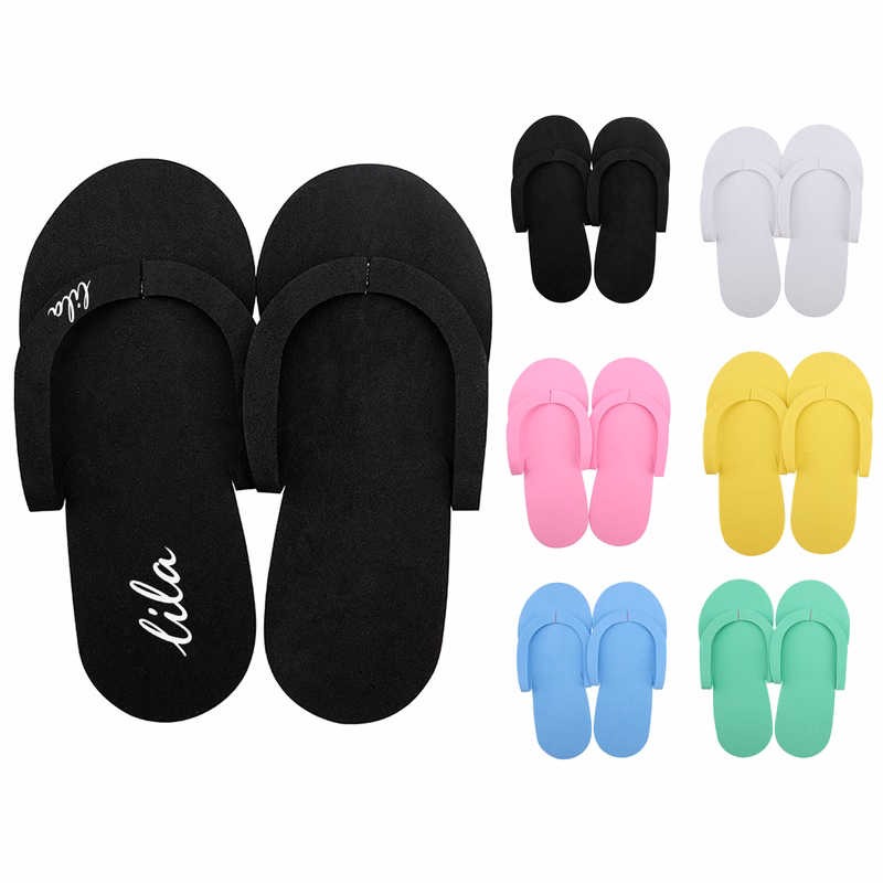 Non-Slip Disposable EVA Nail Salon Slippers
