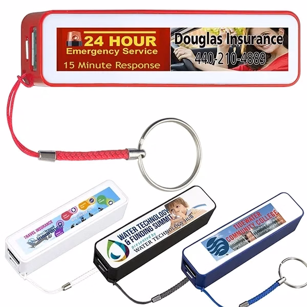 Quick Ship Power Bank battery charger - USA printed