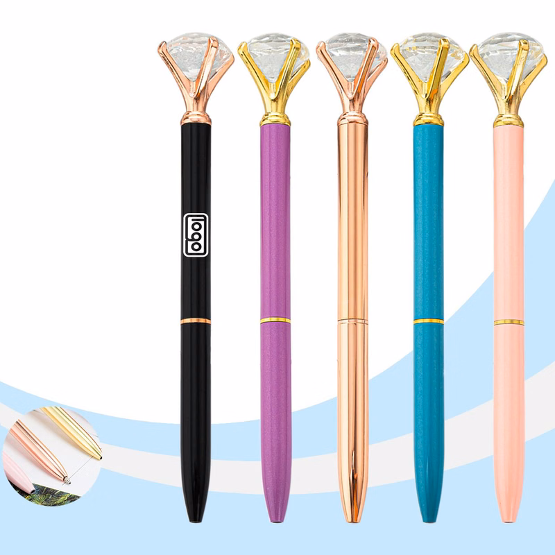 Crystal Metal Ballpoint Pen