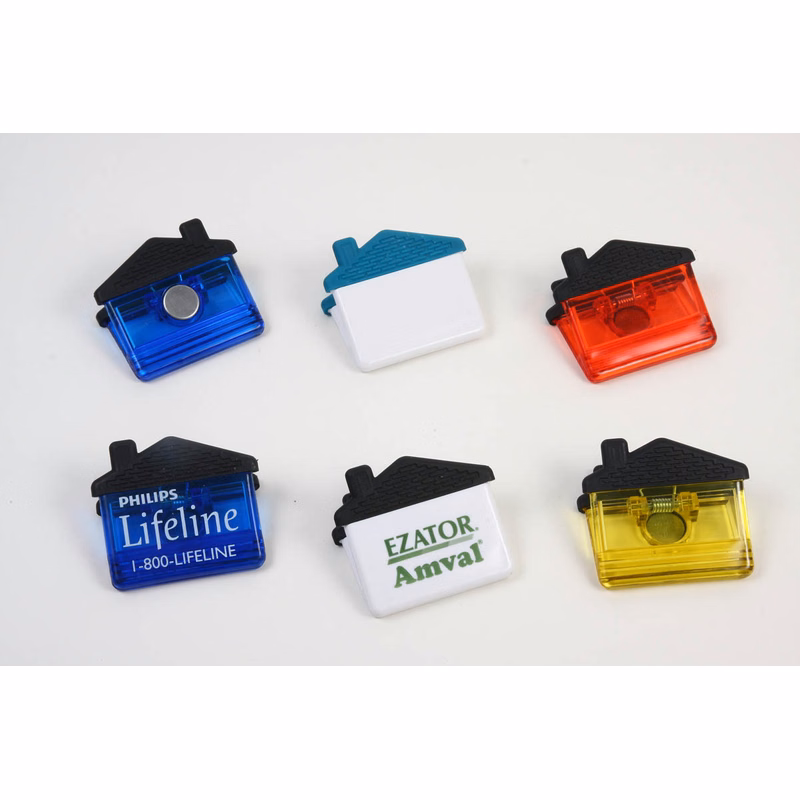 Jumbo Size House Magnetic Memo Clip