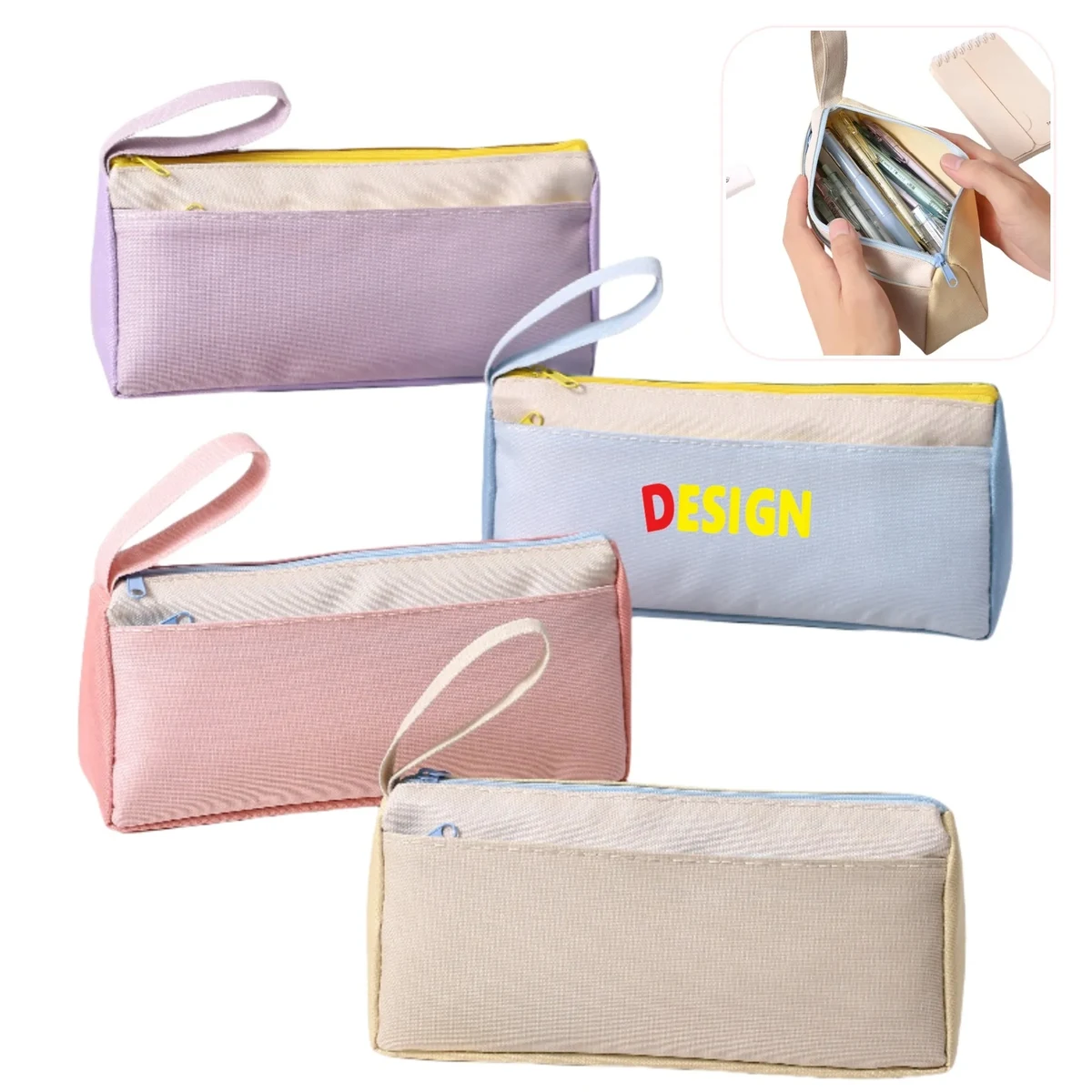 Multi-Functional Oxford Fabric Pencil Case 1