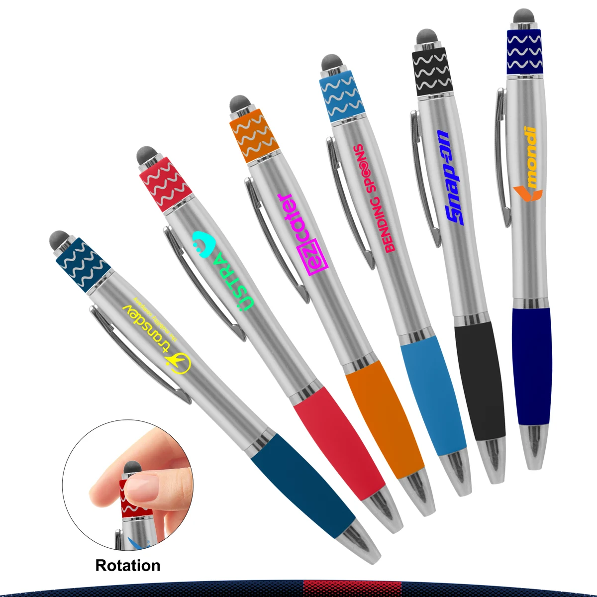 Wesley Spin It Curvaceous Stylus Pen 1