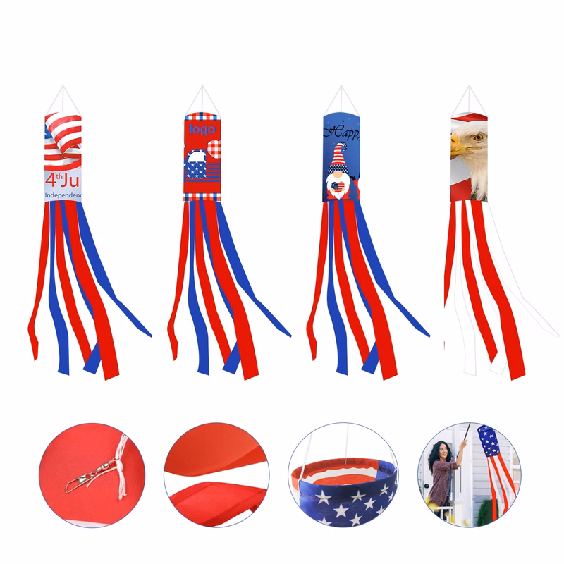 4th of July Wind Sock