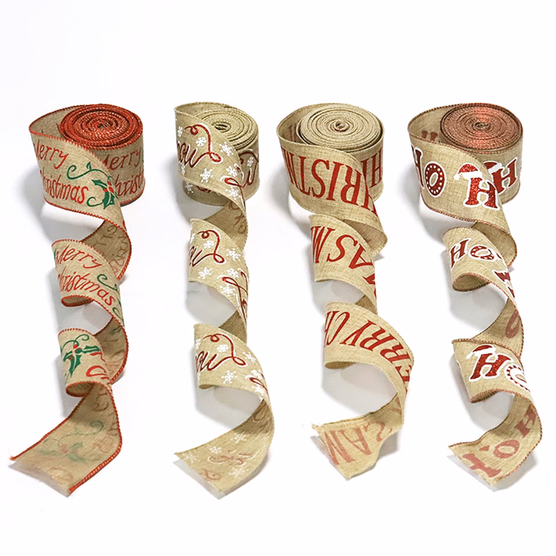 10 yards Christmas Decorative Colored Ribbon