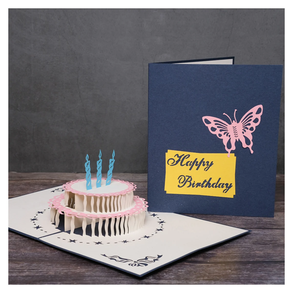 Custom Happy Birthday Pop Up Card 1
