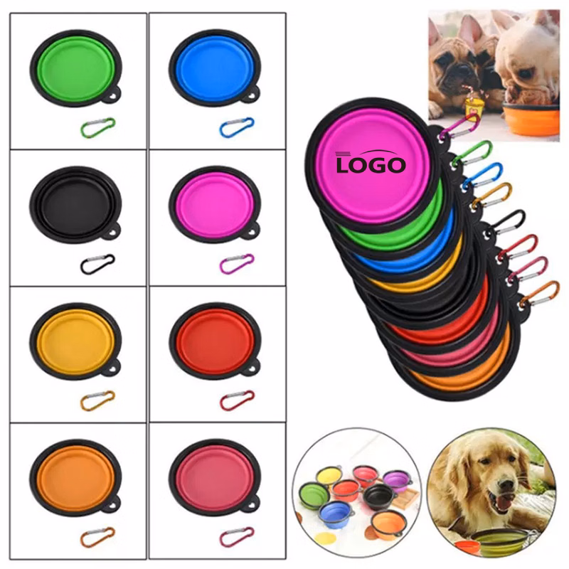 Pet Folding Dog Bowlwith Keylock MOQ50