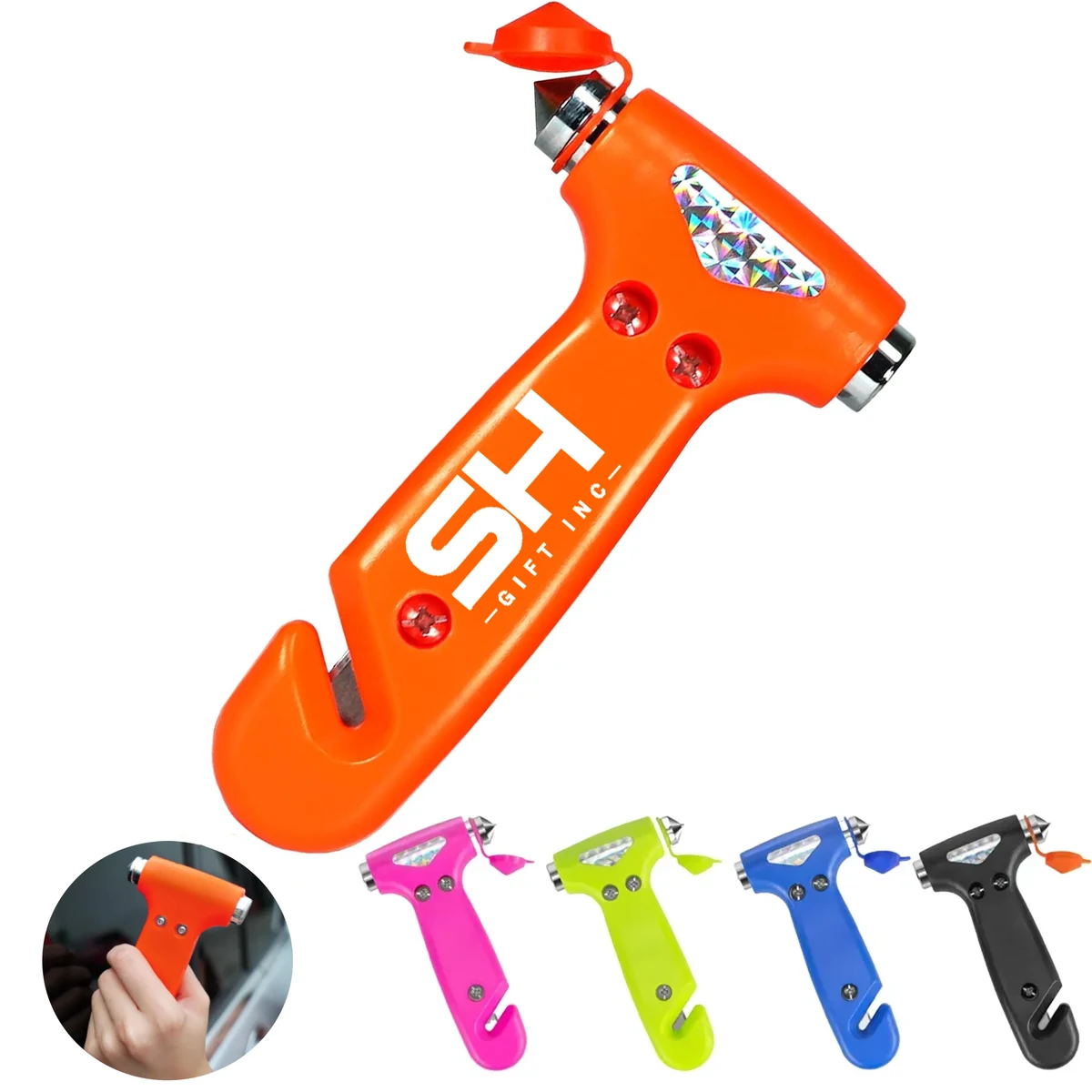 Multifunctional Car Escape Safety Hammer 1