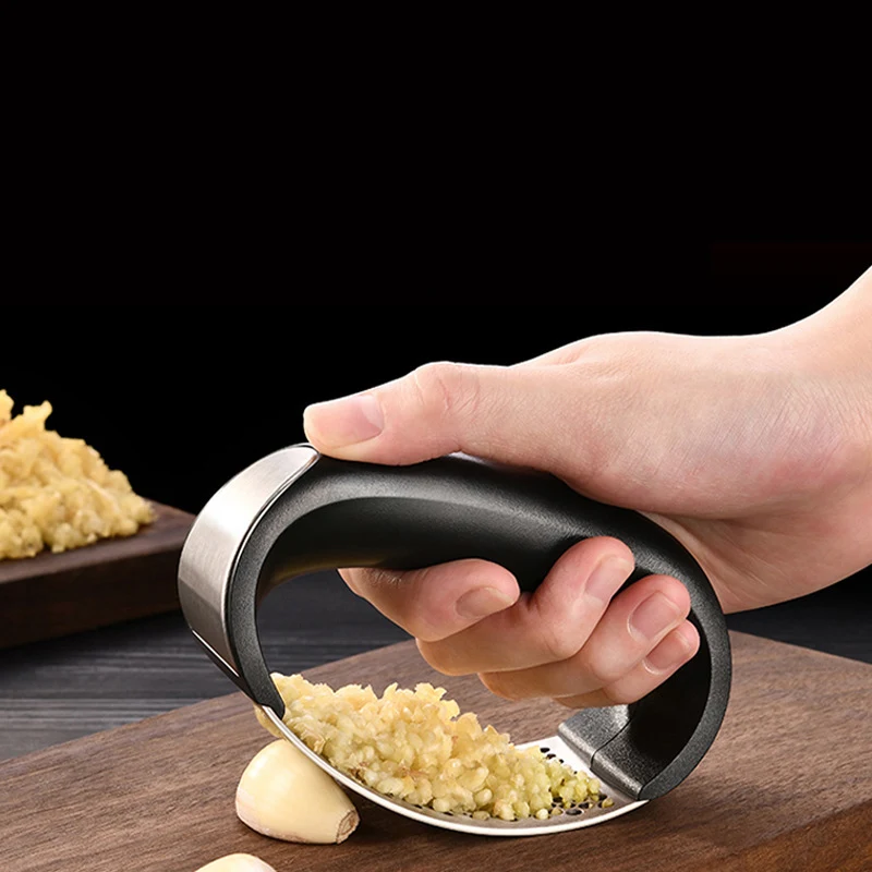 Stainless Steel Garlic Press Mincer 1