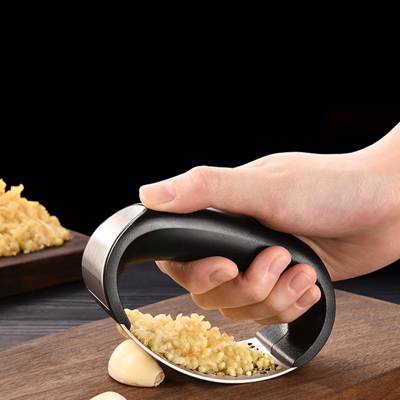 Stainless Steel Garlic Press Mincer