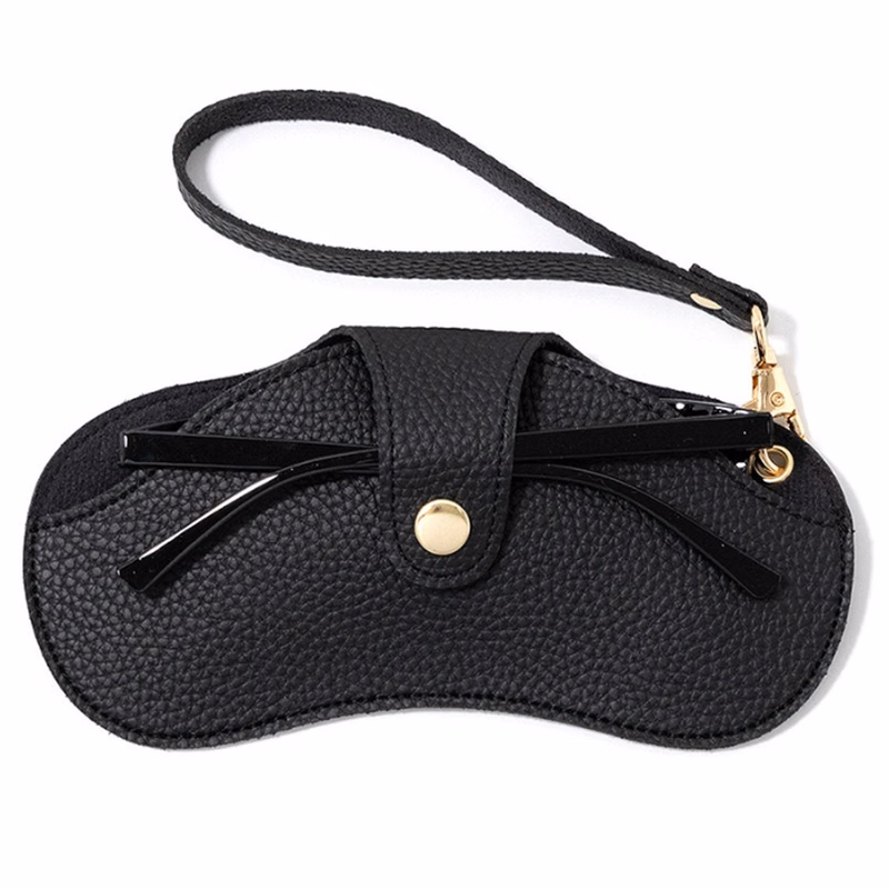 PU Leather Sunglasses Storage Bag