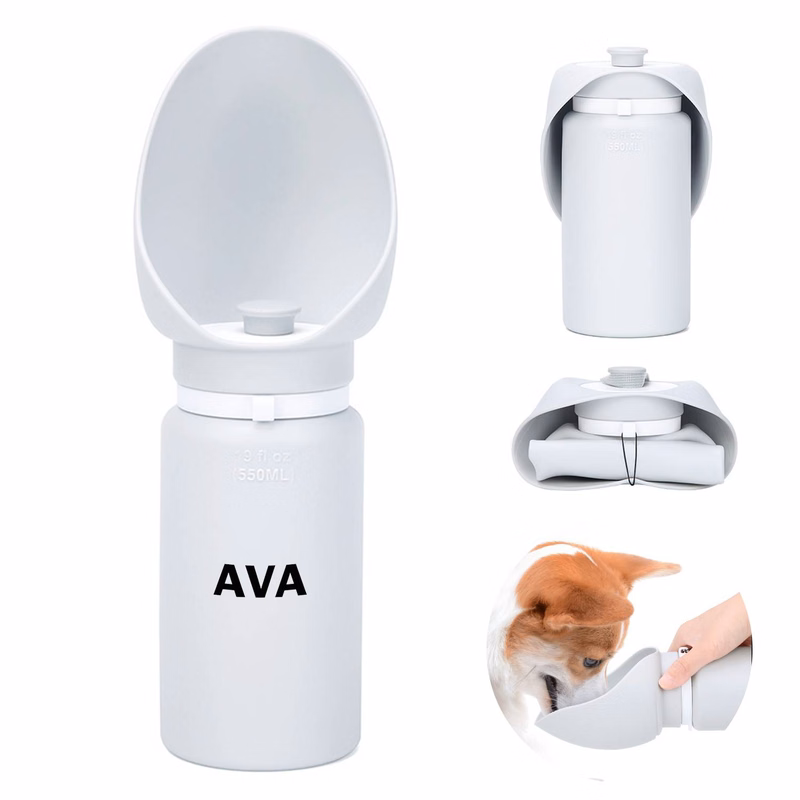 Silicone Outdoor Folding Dog Water Bowl
