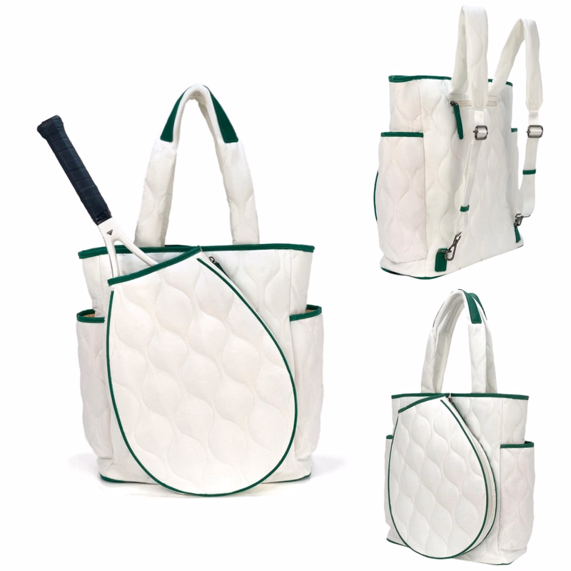 Pickleball & Tennis Racket Backpack Tote With Multi Pockets