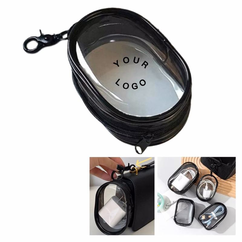 PVC Portable Earphone Organizer Case